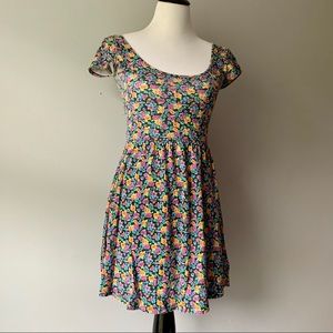 I LOVE H81 Floral Short Sleeve Dress